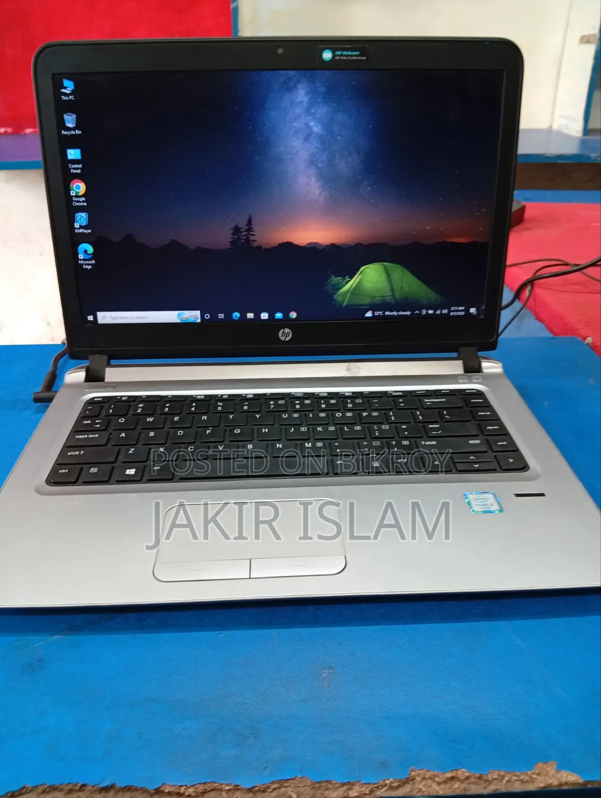 Laptop HP EliteBook 840 G3 16GB Intel Core I5 SSD 256GB