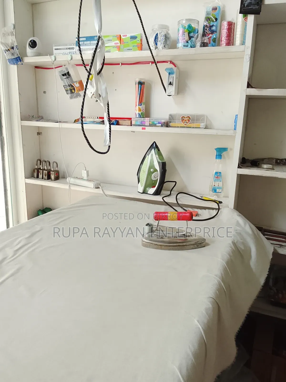 Shop with Decoration and Goods for Sale or Rent