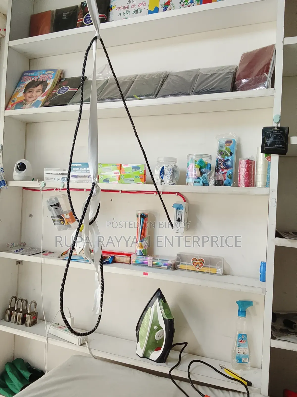 Shop with Decoration and Goods for Sale or Rent
