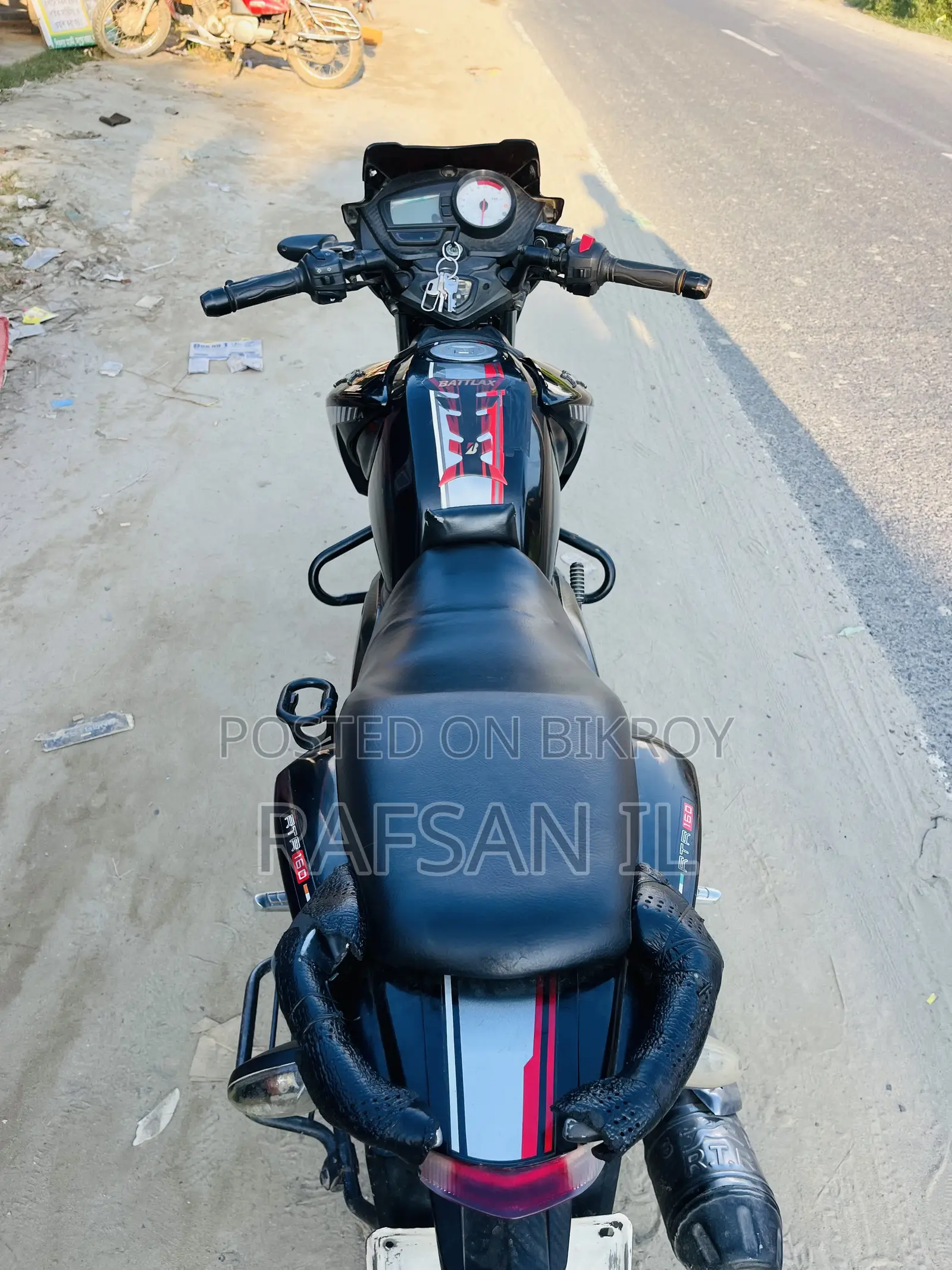 TVS Apache RTR 160 2V 2017 Black