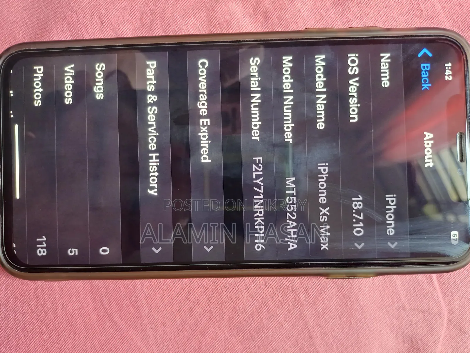 Apple iPhone XS Max 256 GB Gold