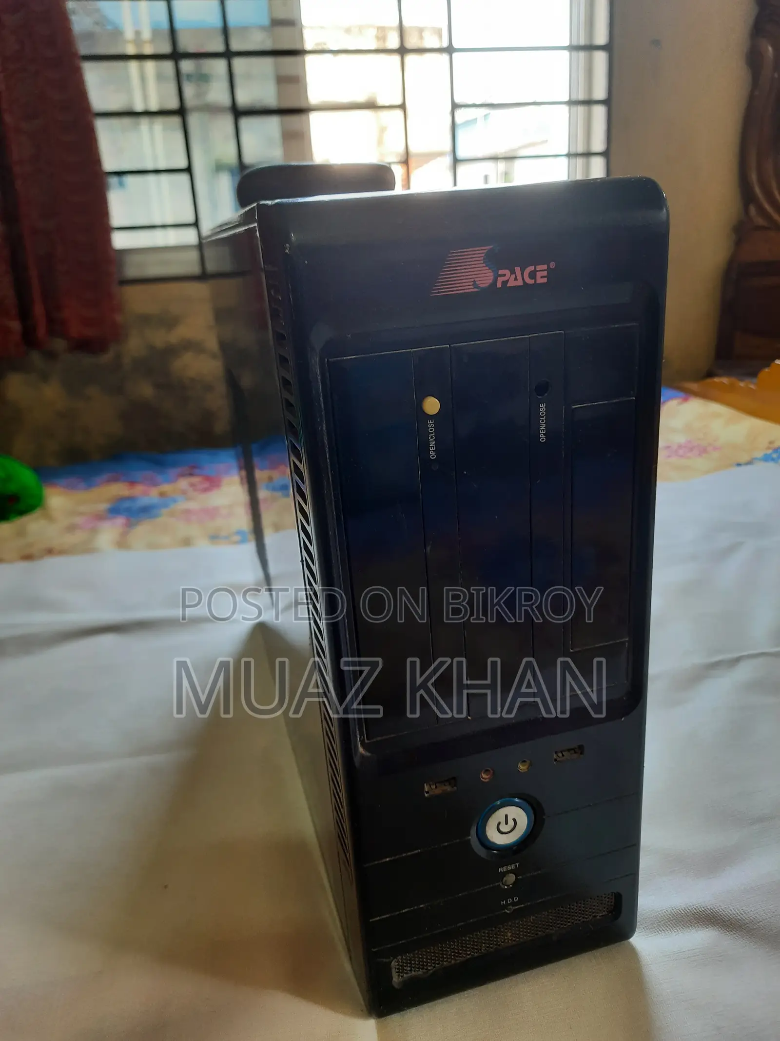 Computer Casing, DDR2 RAM, Intel Dual Core CPU, Power Supply, Fan