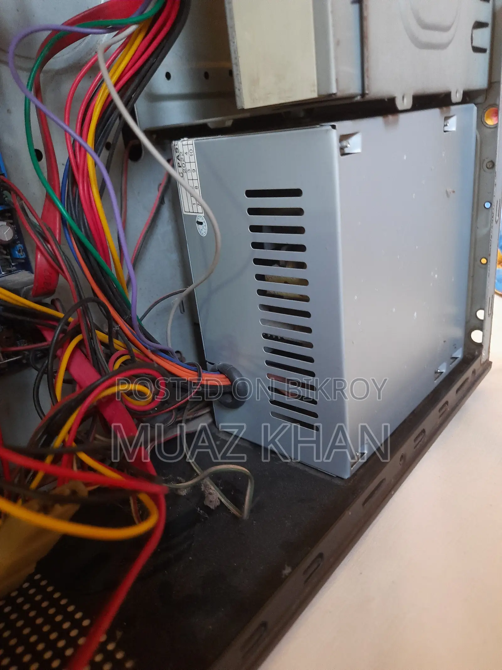 Computer Casing, DDR2 RAM, Intel Dual Core CPU, Power Supply, Fan