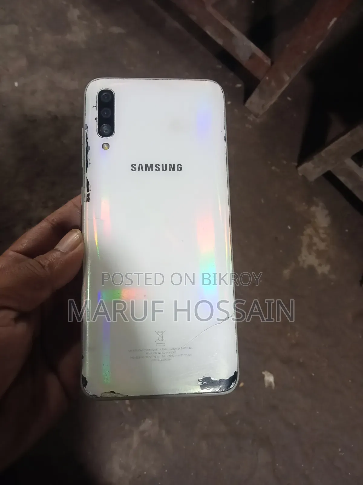 Samsung Galaxy A70 128 GB White