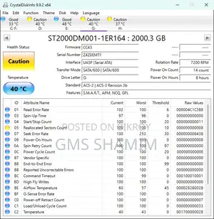 Seagate 2TB Desktop HDD