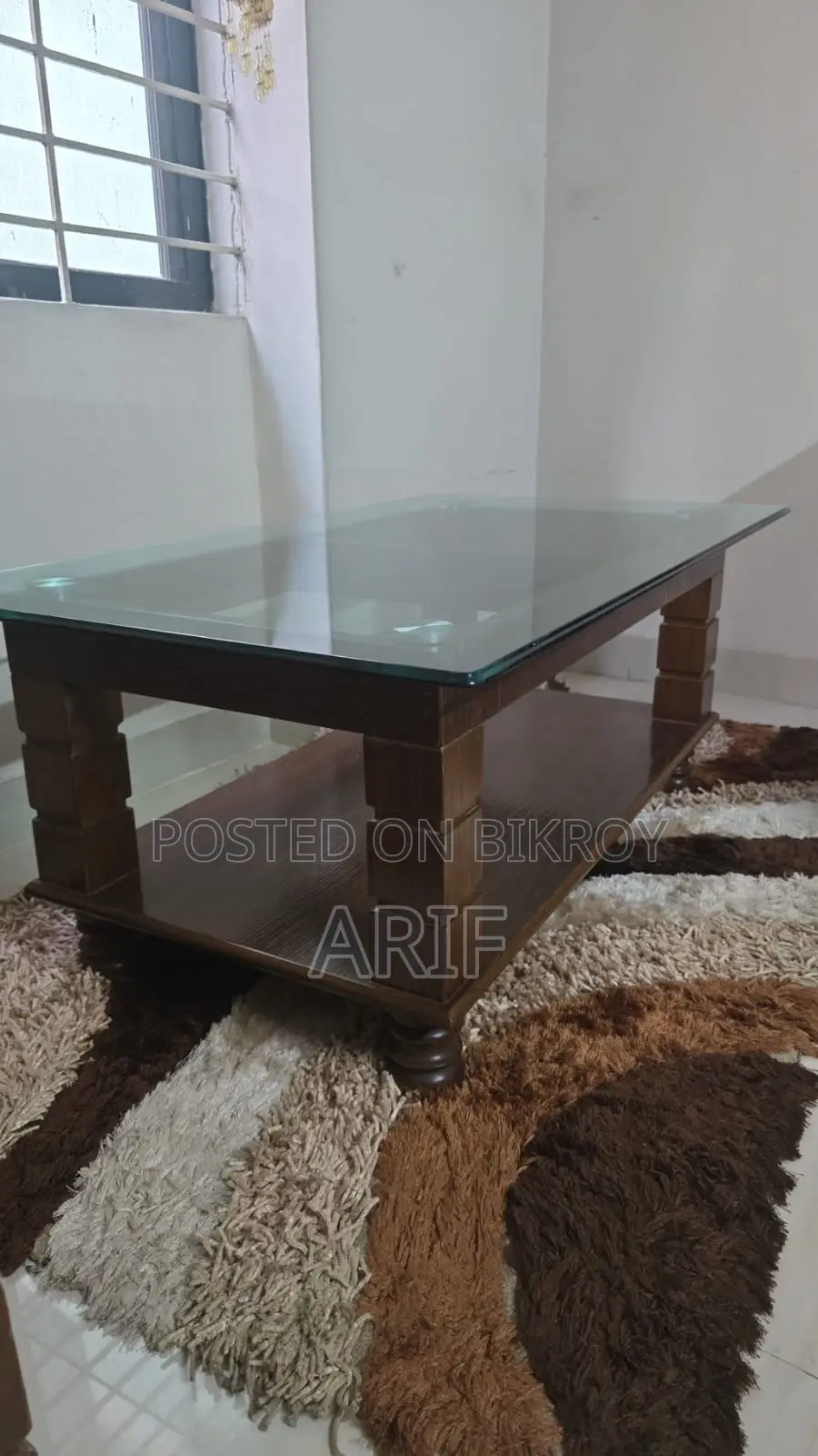 ৫ সিটার সোফা সেট + চা টেবিল