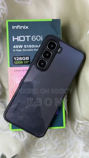 ইনফিনিক্স হট ৬০আই ১২৮ জিবি ব্ল্যাক