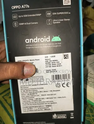 Oppo A77s 128 GB Orange