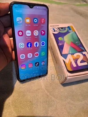 Samsung Galaxy M21 2021 128 GB Black