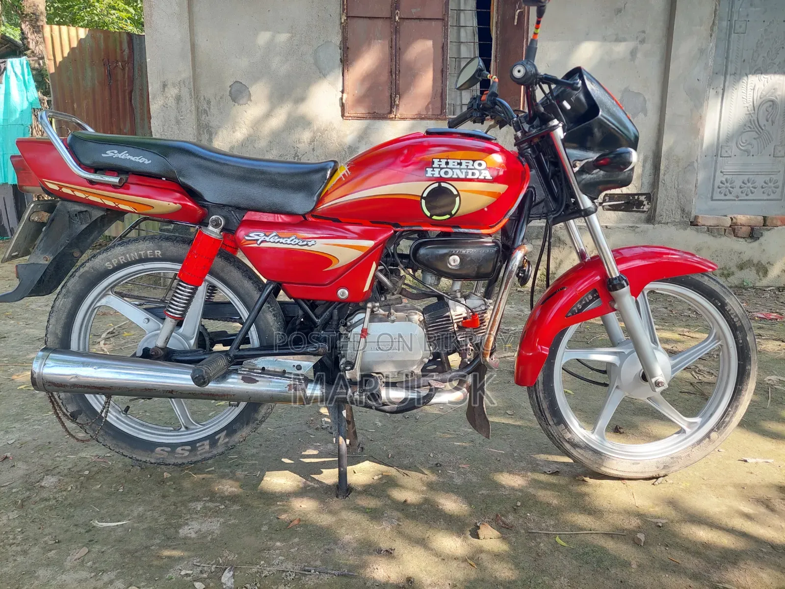 Hero Splendor Plus 2008 Red
