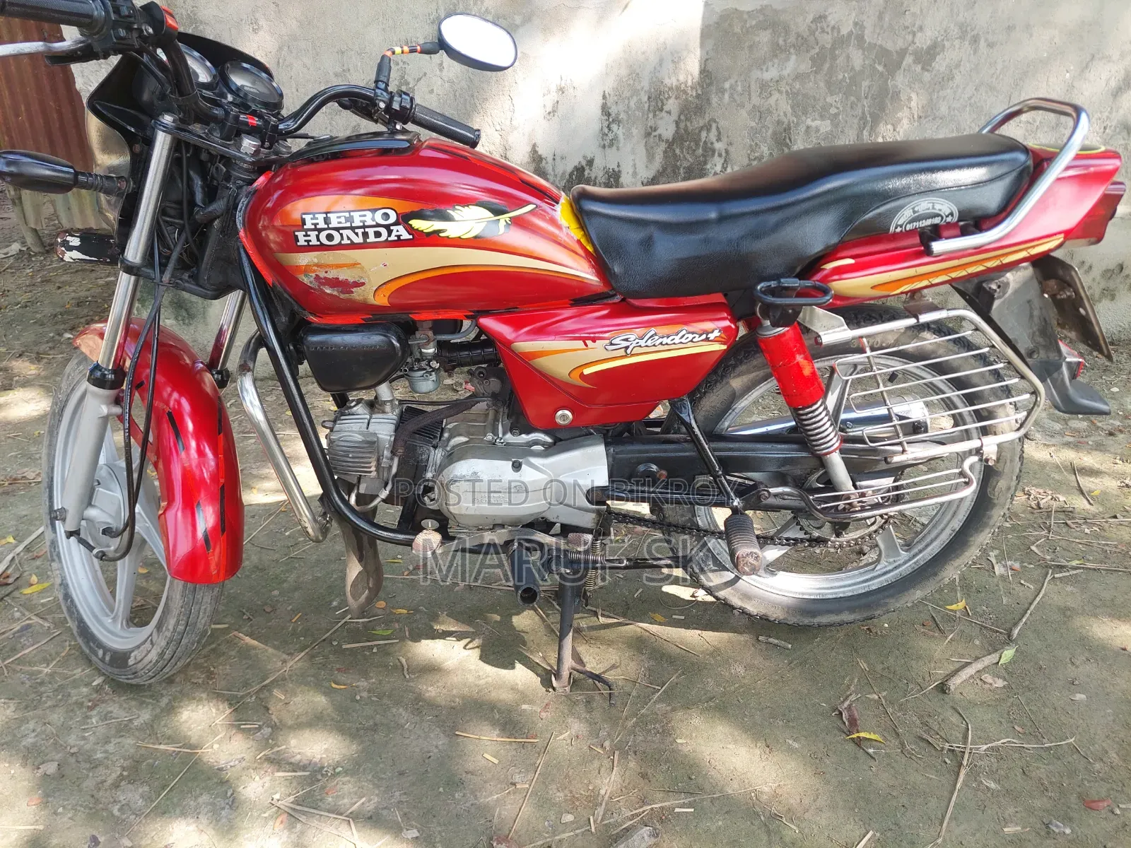 Hero Splendor Plus 2008 Red