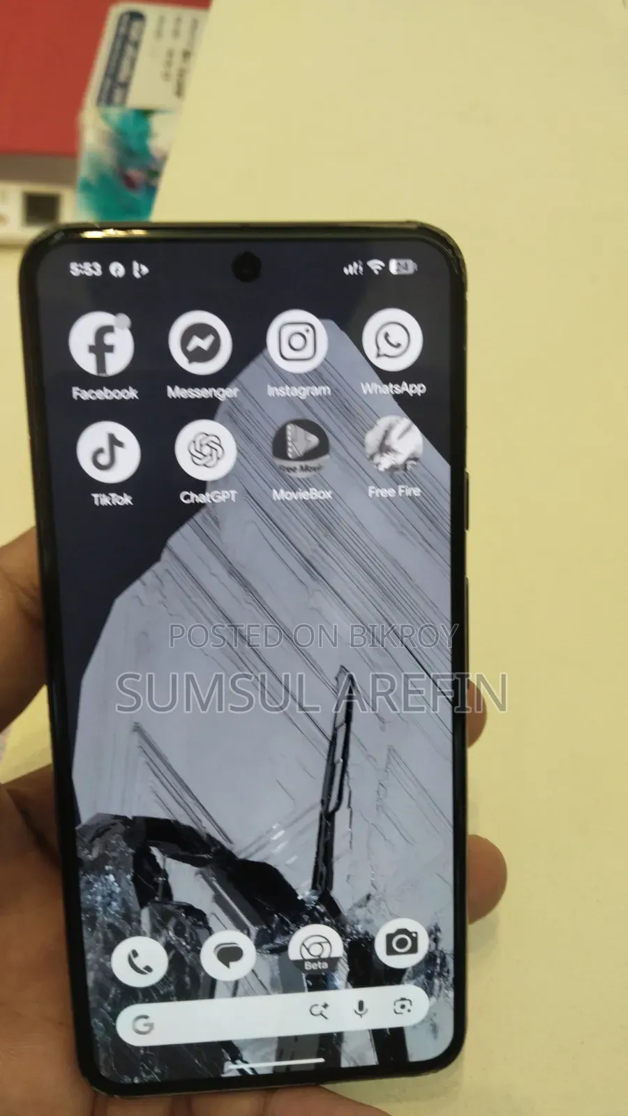 গুগল পিক্সেল ৮ ২৫৬ জিবি ব্ল্যাক