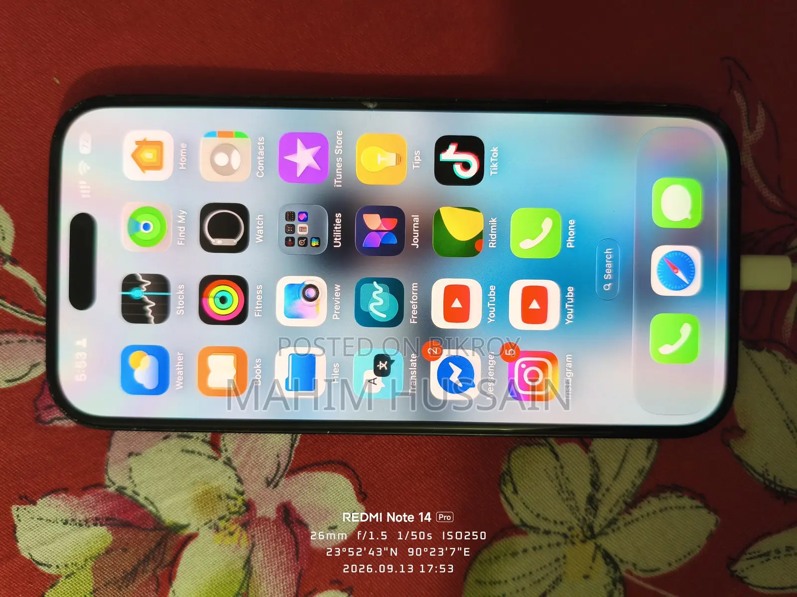 New Apple iPhone 14 Pro 256 GB Black