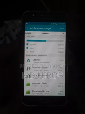 স্যামসাং গ্যালাক্সি জে৫ ৮ জিবি কালো