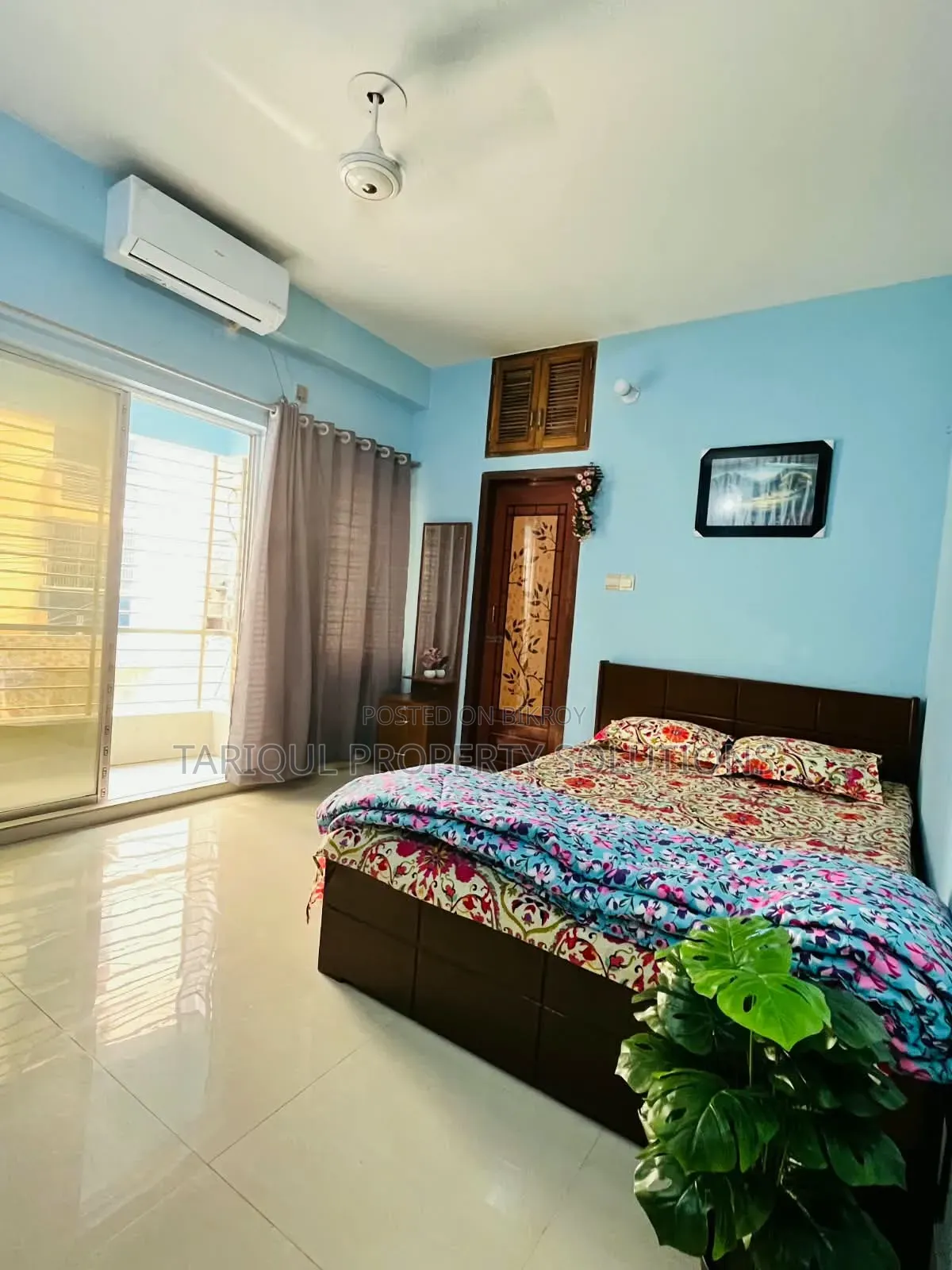 Furnished 3-bedroom Apartment in Tariqul Property, Banasree for rent