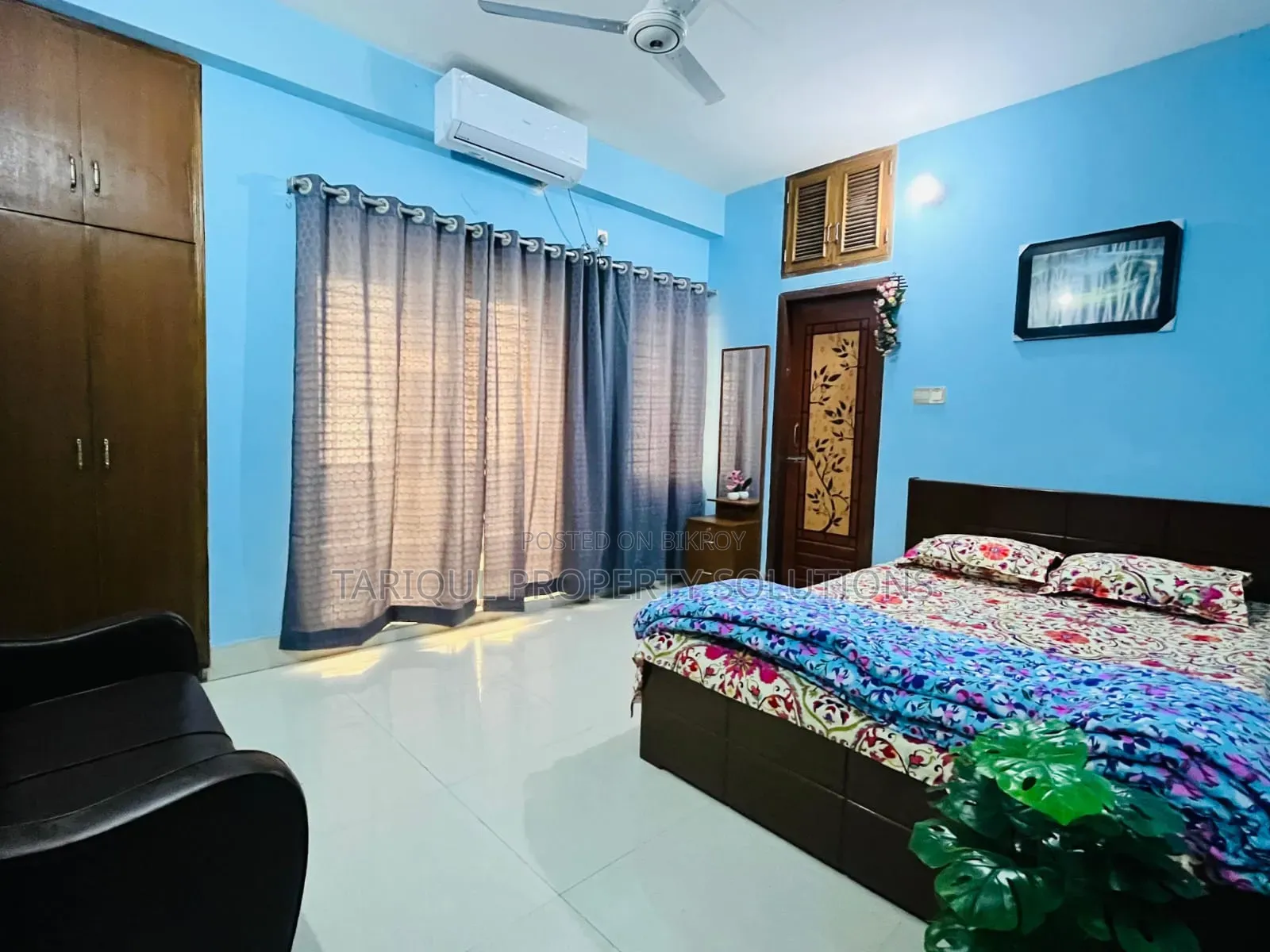 Furnished 3-bedroom Apartment in Tariqul Property, Banasree for rent