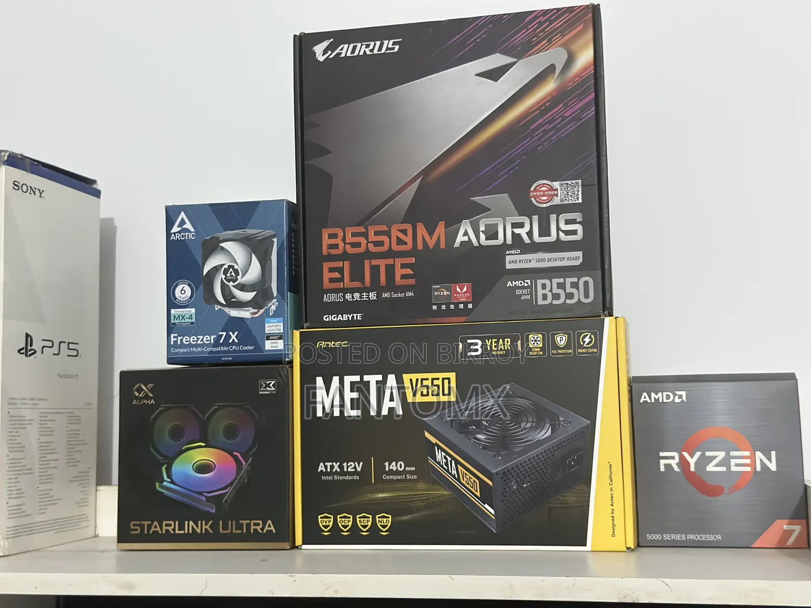 Desktop Computer 8GB AMD Ryzen 7 SSD 500GB