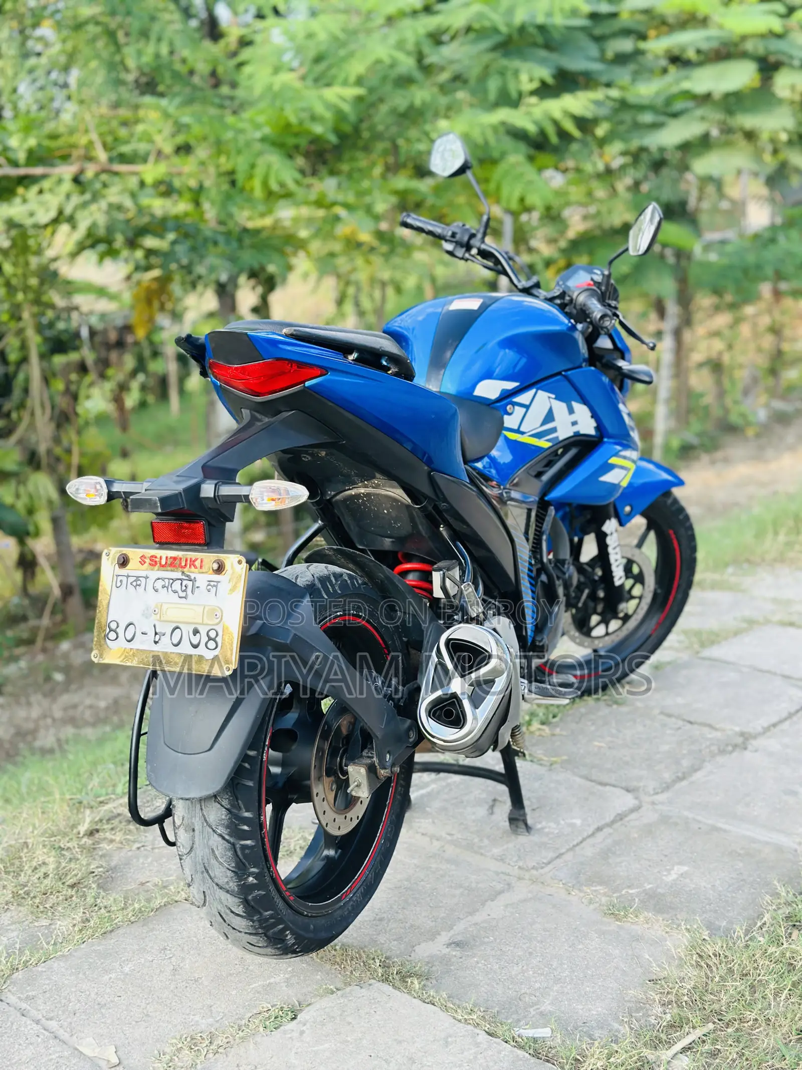 Suzuki Gixxer 2021 Blue