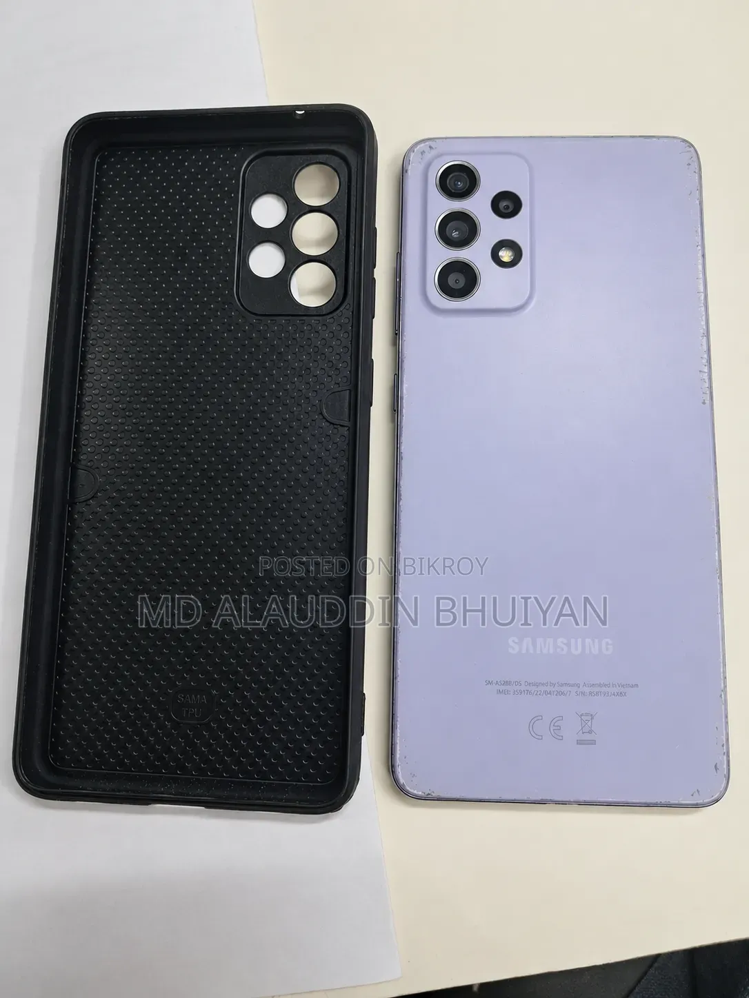 স্যামসাং গ্যালাক্সি এ৫২এস ৫জি ১২৮ জিবি পার্পল