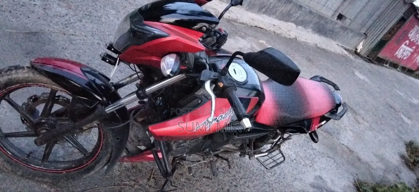 TVS Apache RTR 160 2V 2014 Red