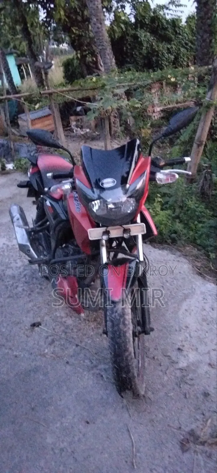 TVS Apache RTR 160 2V 2014 Red