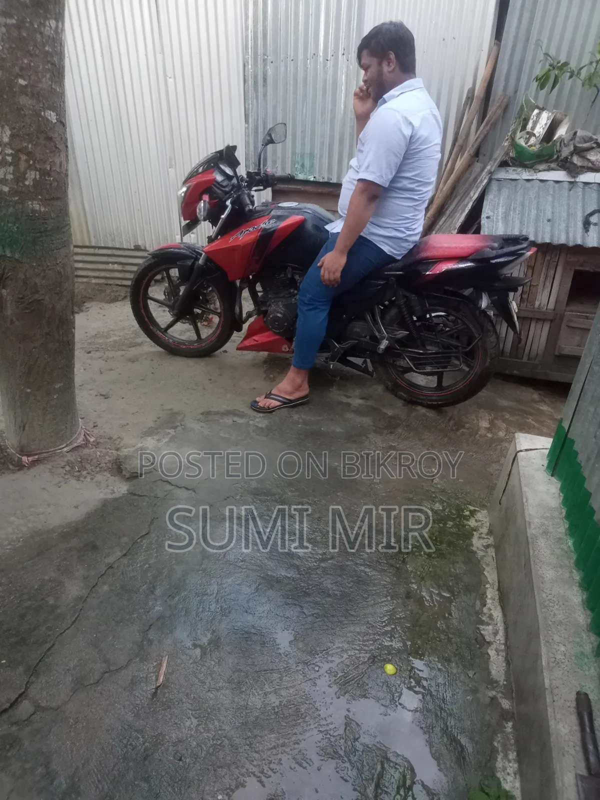 TVS Apache RTR 160 2V 2014 Red