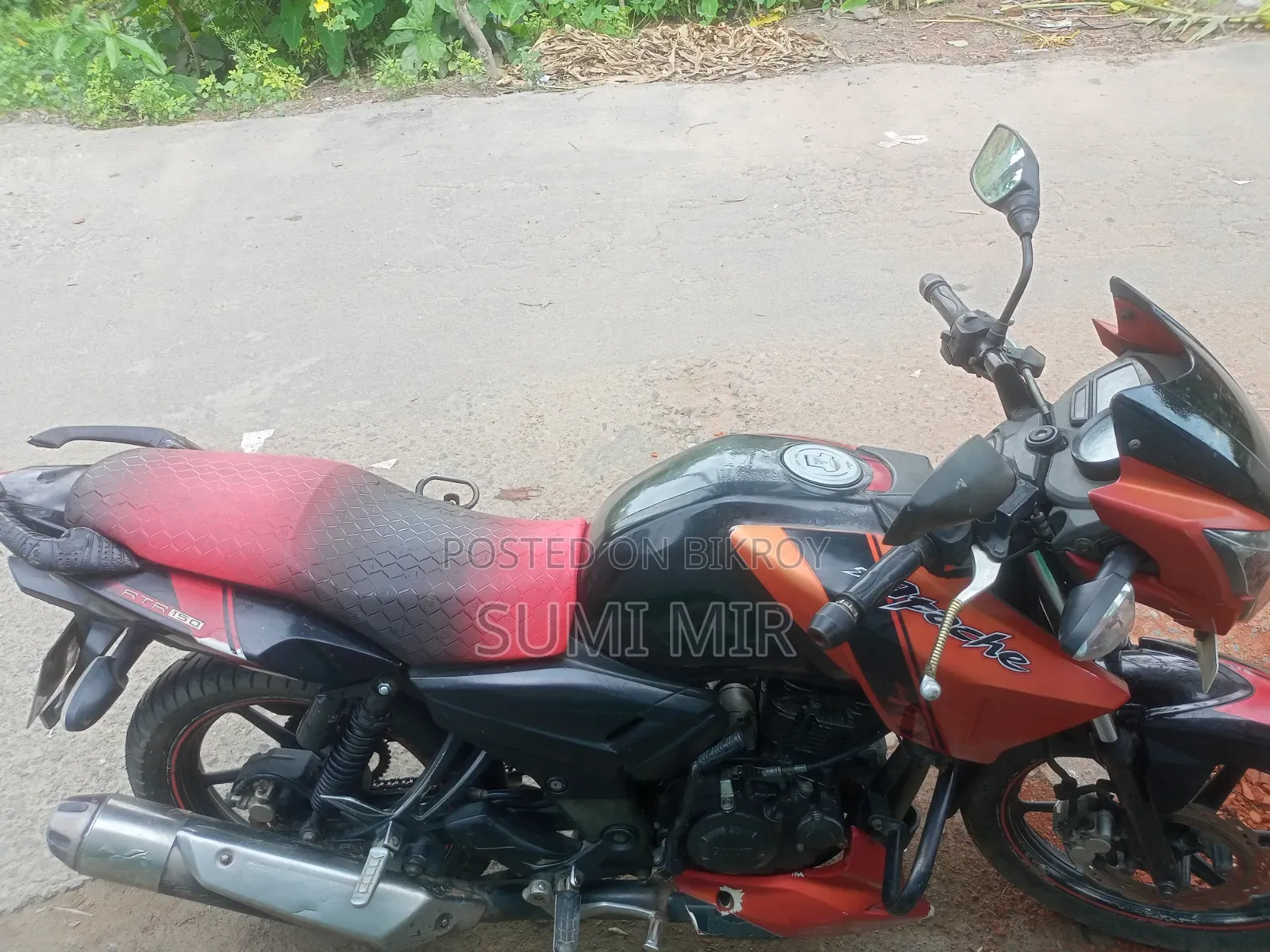 TVS Apache RTR 160 2V 2014 Red