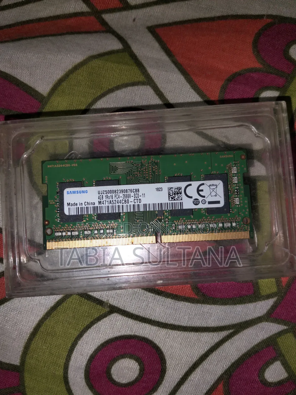 ৪জিবি ল্যাপটপ র‍্যাম ২৬৬৬