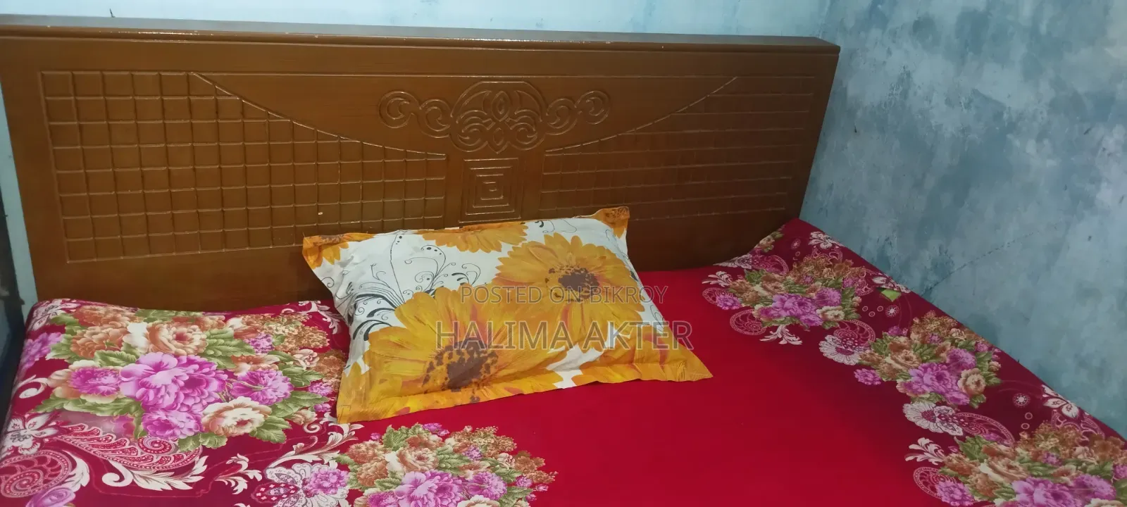 ৫/৭ ফিট এর একটি খাট বিক্রি হবে। একবার নতুনের মতো।