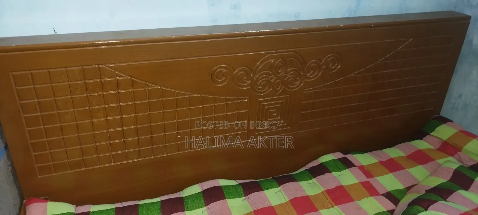 ৫/৭ ফিট এর একটি খাট বিক্রি হবে। একবার নতুনের মতো।