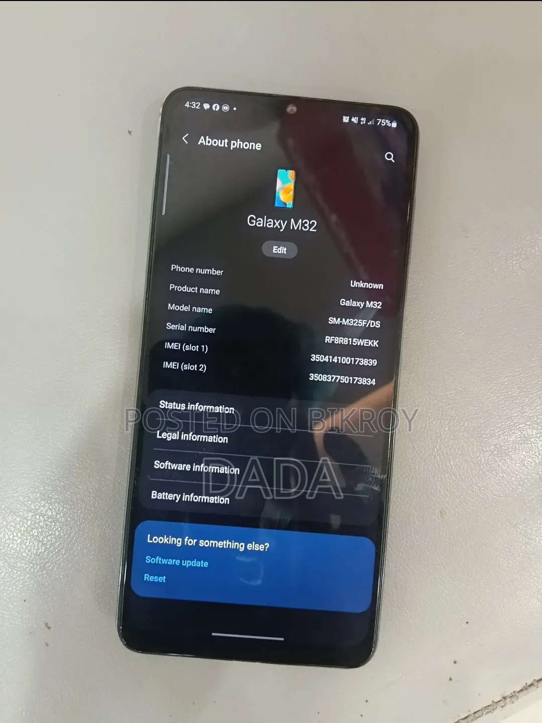 Samsung Galaxy M32 128 GB Gray