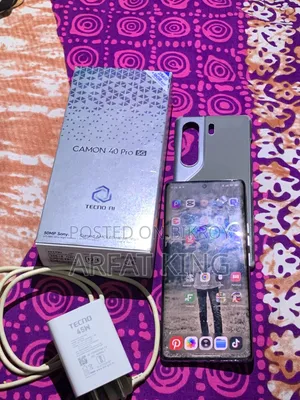 টেকনো ক্যামন ৪০ প্রো ৫জি ২৫৬ জিবি ব্ল্যাক