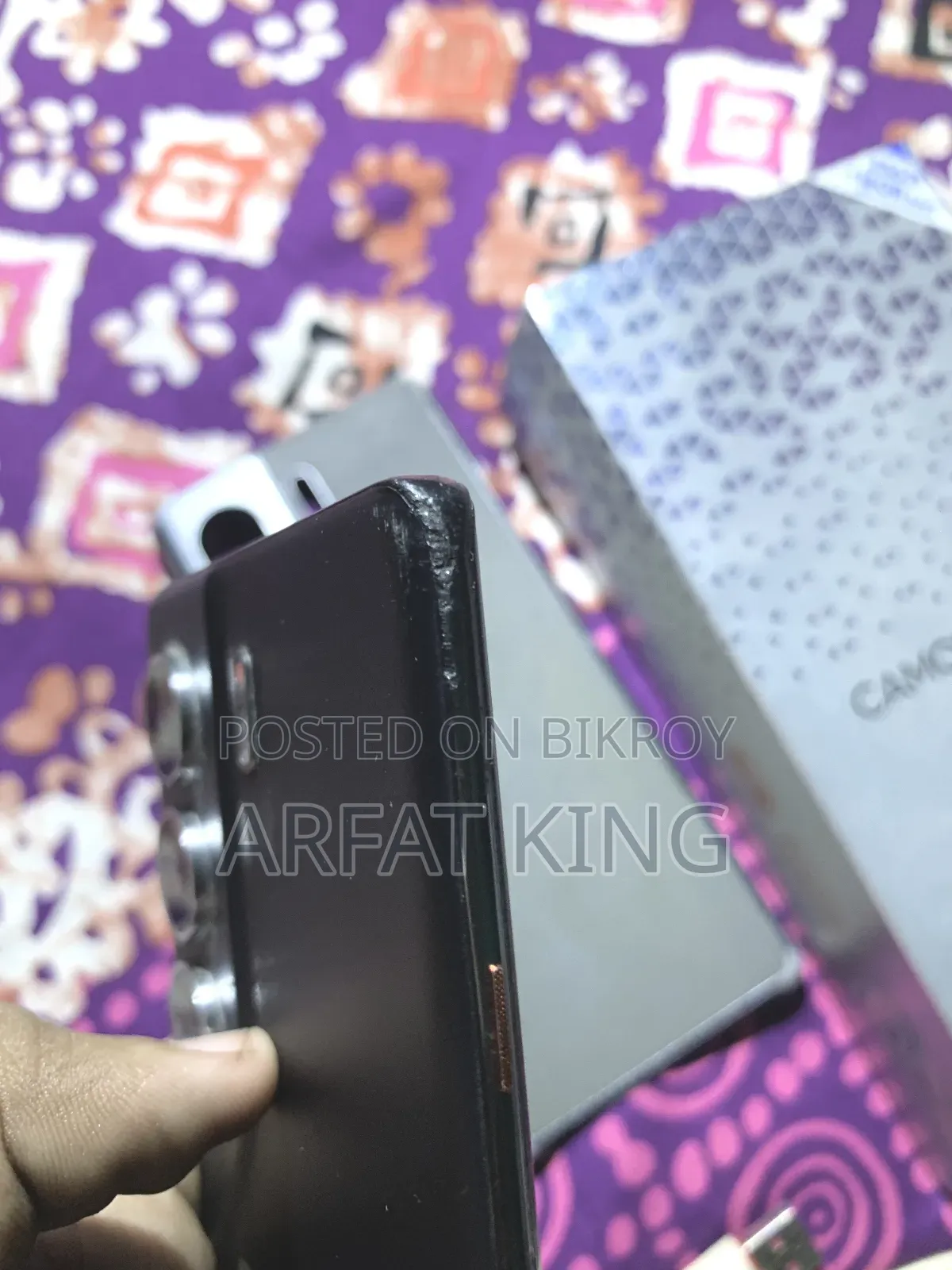 টেকনো ক্যামন ৪০ প্রো ৫জি ২৫৬ জিবি ব্ল্যাক