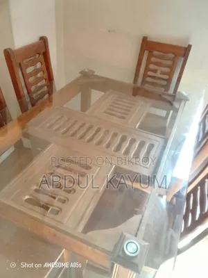 6 Chair Dining Table (Segun Wood)