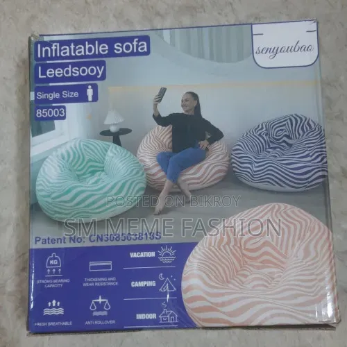 Leedsooy Inflatable Air Relaxing Sofa With Pumper 1pcs