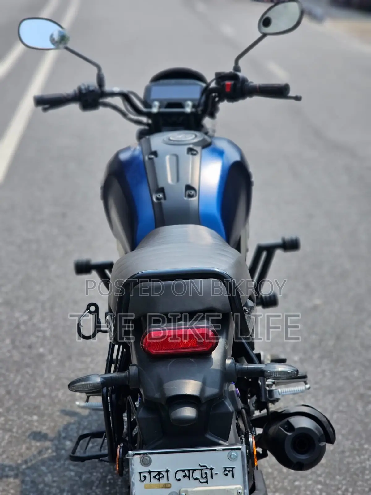 Yamaha FZ-X 2024 Blue