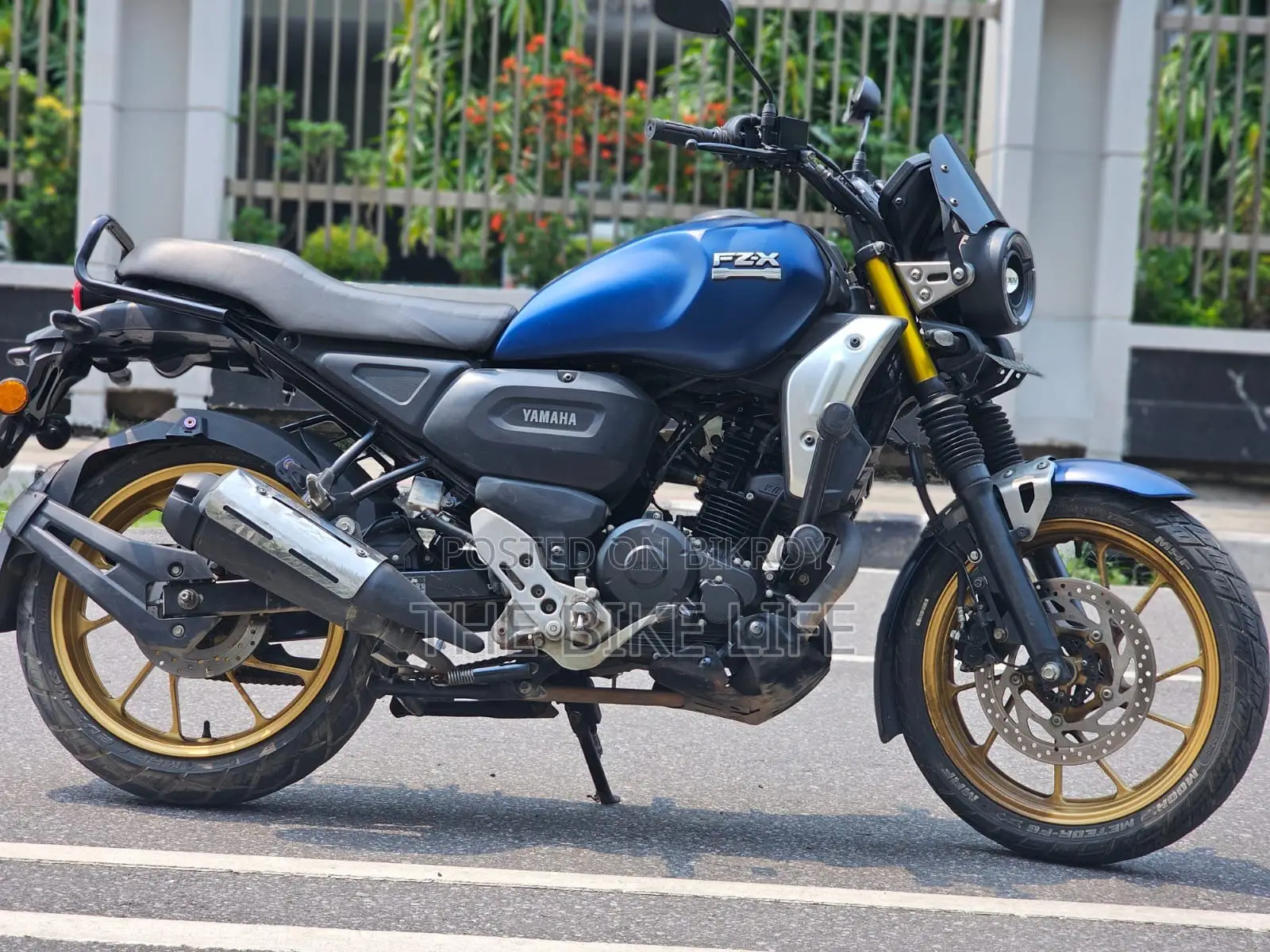 Yamaha FZ-X 2024 Blue