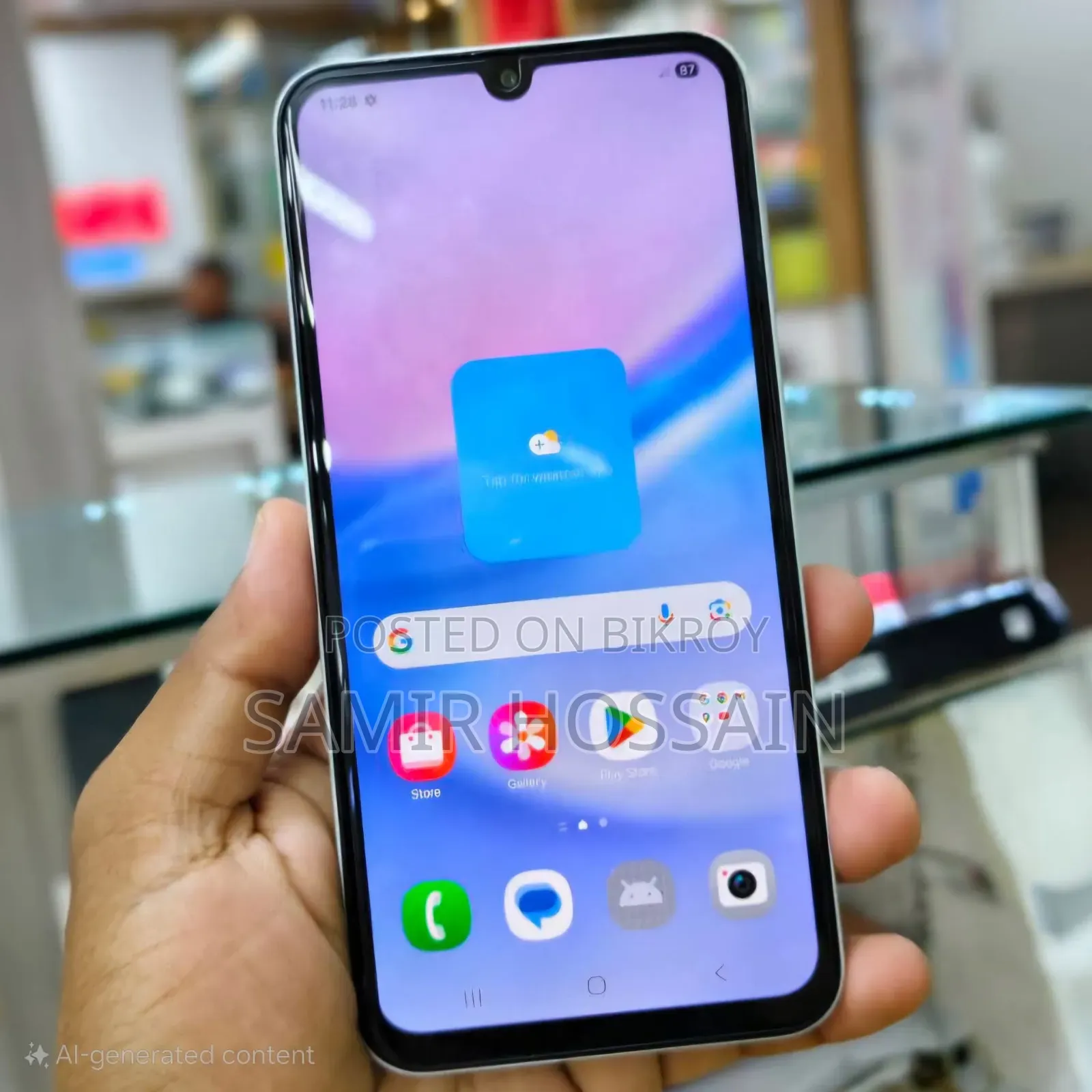 স্যামসাং গ্যালাক্সি এ১৫ ১২৮ জিবি হোয়াইট