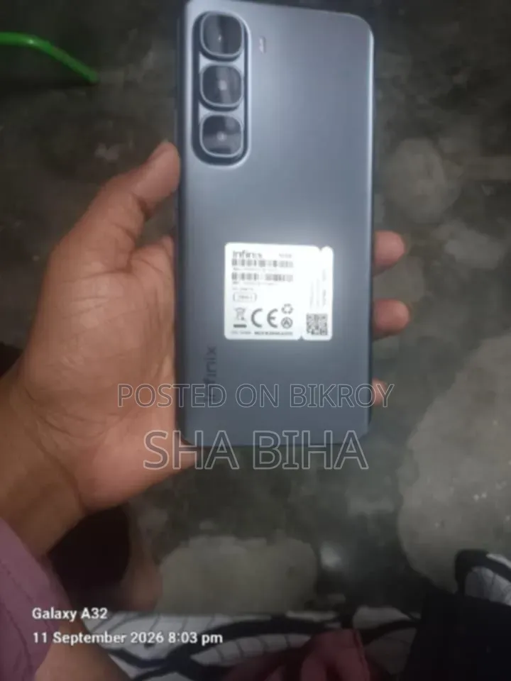 ইনফিনিক্স হট ৬ প্রো ১৬ জিবি সিলভার