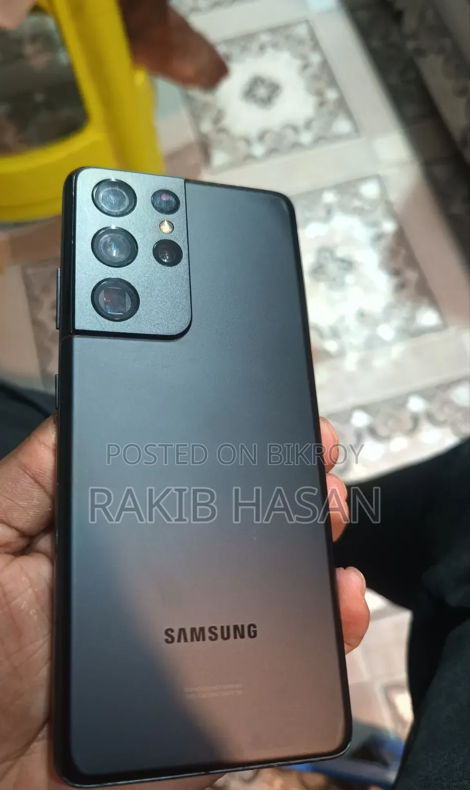 স্যামসাং গ্যালাক্সি এস২১ আল্ট্রা ৫জি ২৫৬ জিবি ব্ল্যাক