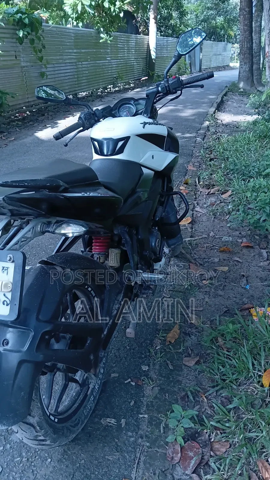 Bajaj Pulsar NS 160 2020 White