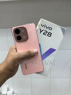 New Vivo Y28 128 GB Rose Gold