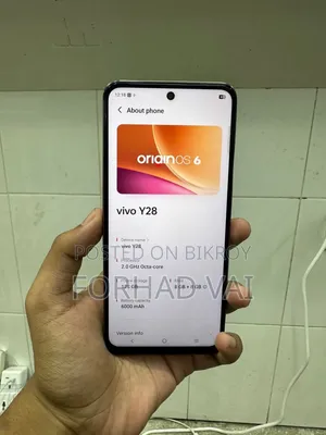 New Vivo Y28 128 GB Rose Gold