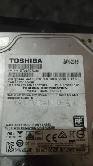 500 জিবি হার্ডডিস্ক+6জিবি র‍্যাম