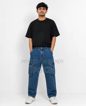 Men’s Baggy Cargo (6 Pockets) Jeans