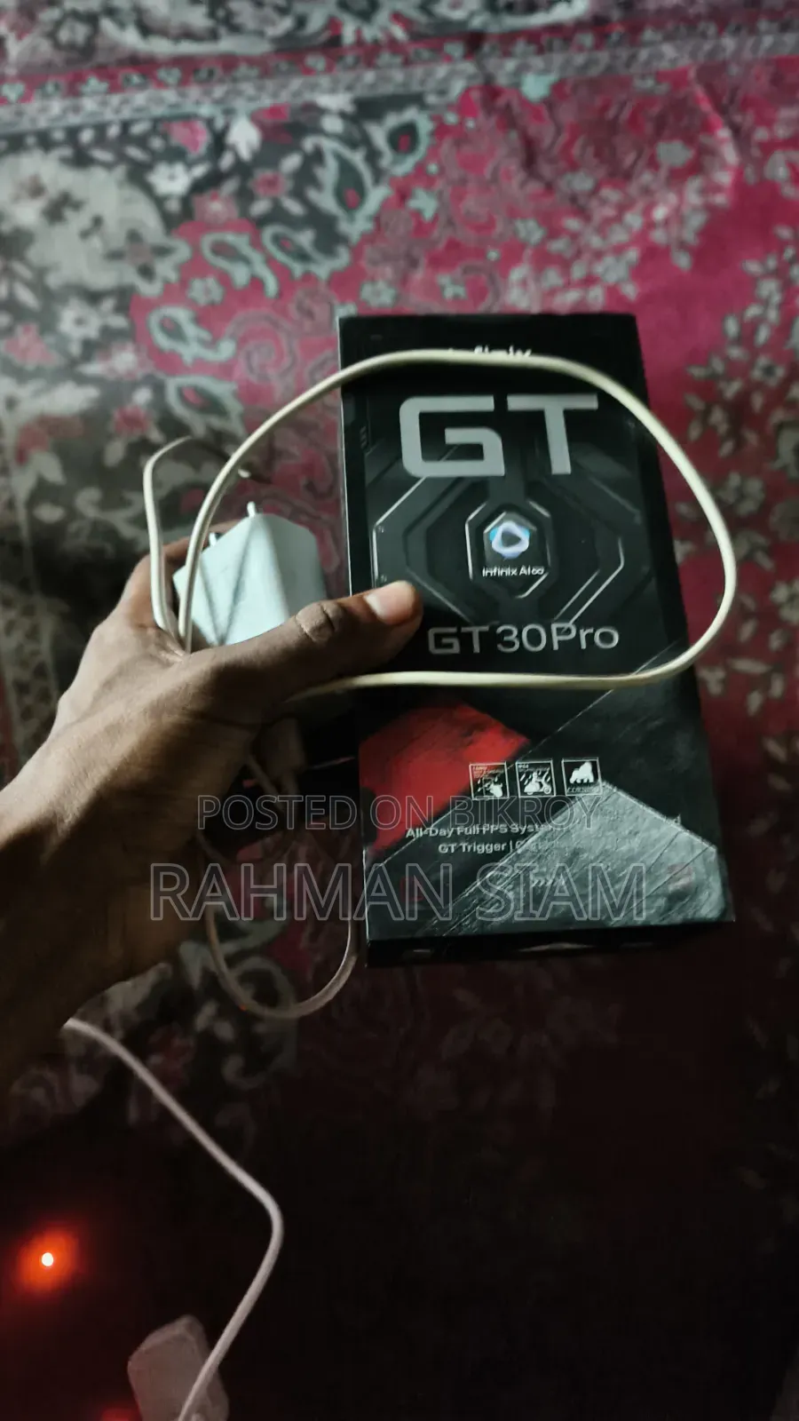 Infinix GT 30 Pro 256 GB Black