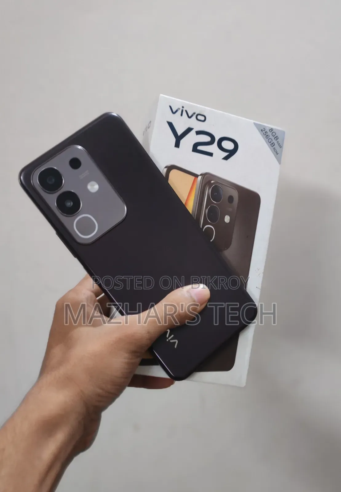 Vivo Y29 256 GB Gray