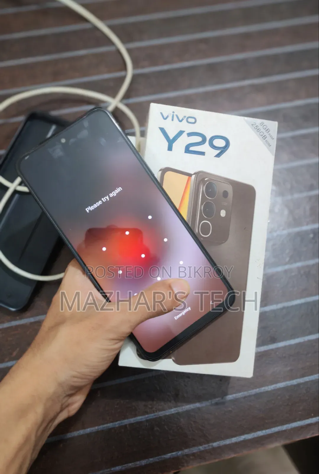 Vivo Y29 256 GB Gray