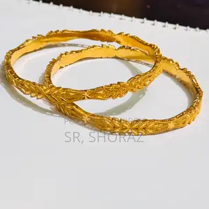 Dubai 22K Gold Bangle – 2 Pieces | 26.790 Gram