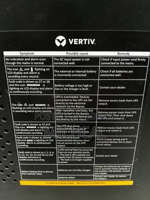 3kva Online Ups Vertiv